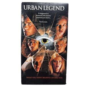 Urban Legend (VHS, 1998) Alicia Witt, Jared Leto, Rebecca Gayheart horror goth